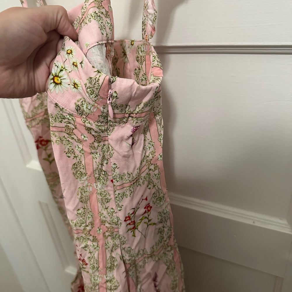 Floral Pink Dress - Picture 2 of 6